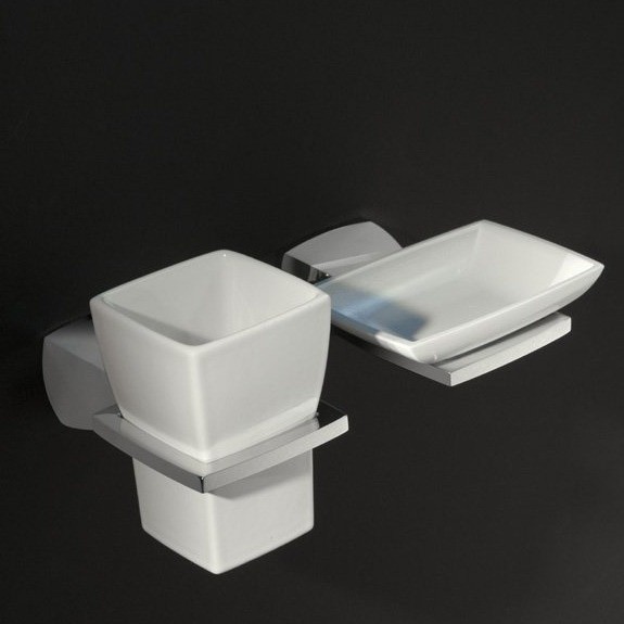 Bertocci мыльница grace, белый арт. 142 7701 0200