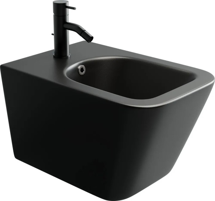 Ceramicanova биде metric, cn3008mb цвет: чёрный