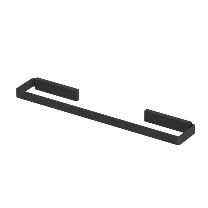 Полотенцедержатель 450 мм., Whitecross Cubo black, черный мат арт. CU2450BL