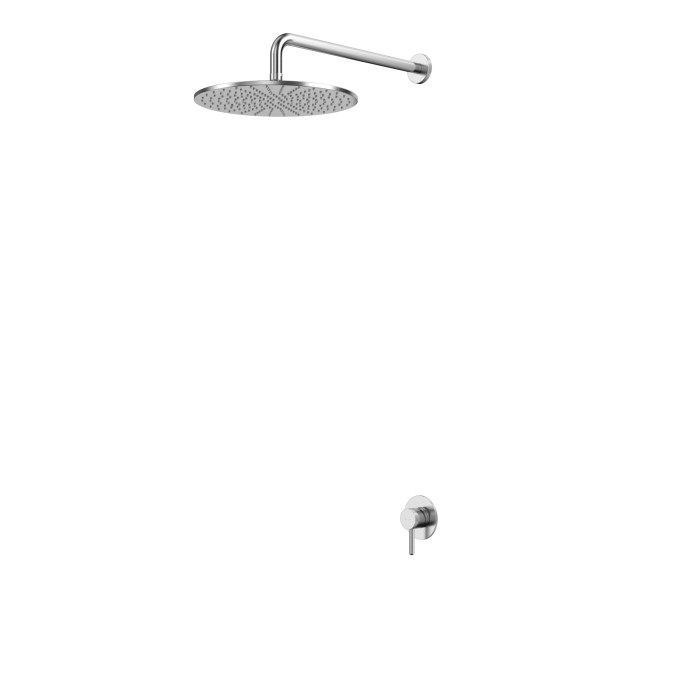Душевая система скрытого монтажа, Whitecross Y brushed nickel, брашированный никель арт. YSET01NIB