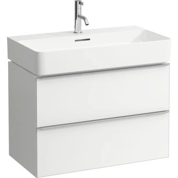 LAUFEN тумба 735x385x520 + раковина 750x420, SPACE VAL - 4.1018.2.160.100+1028.5