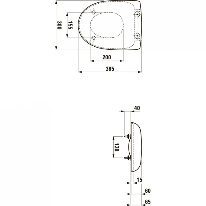 LAUFEN сиденье для унитаза с микролифтом, зеленое, FLORAKIDS - 8.9103.1.072.000.1