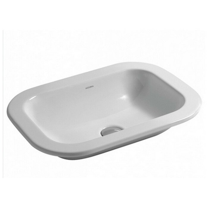 Azzurra Раковина 40x50 GLAZE, GLLI05040000BI (GLZ 50x40/IN bi*0) цвет: белый