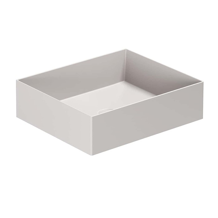 Azzurra раковина подвесная/накладная 45х38х15см., без отв., Azzurra, ELLA045380Q0CE/(EQA4538*CE)*0 цвет: cenere