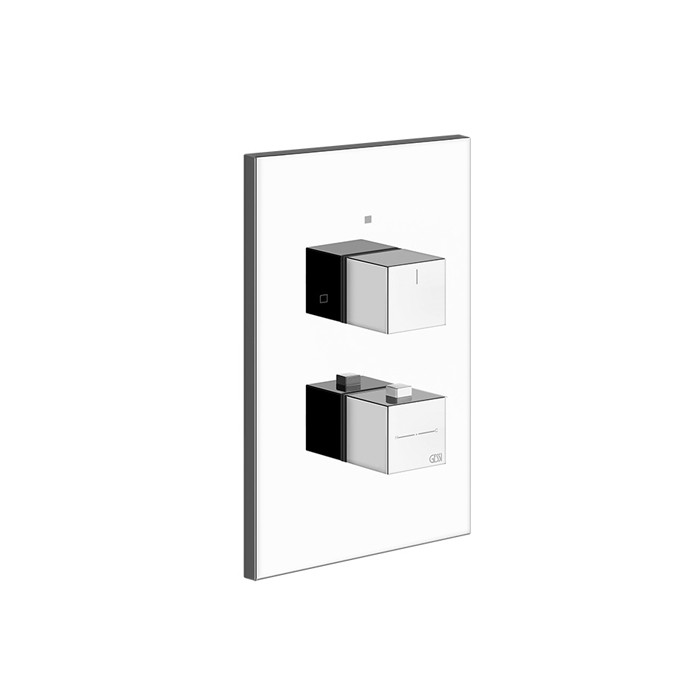 Gessi Встраиваемый термостатический смеситель, подключение на 3/4”, Rettangolo, 20182#031 цвет: хром