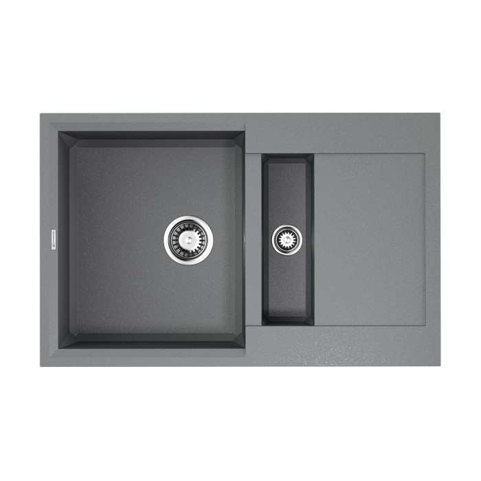 Omoikiri кухонная мойка Sakaime 78-2, leningrad grey арт. 4993559