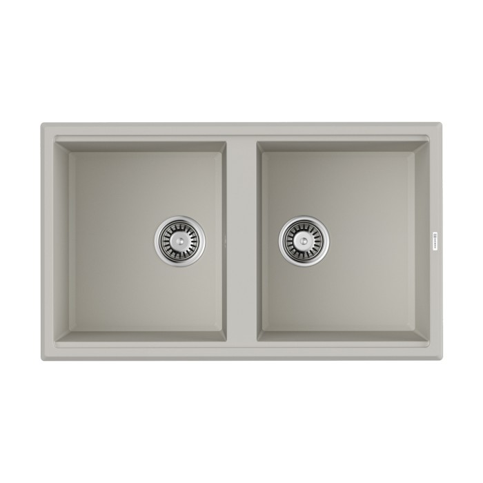 Omoikiri кухонная мойка Tedori 86-2, белый арт. 4993927