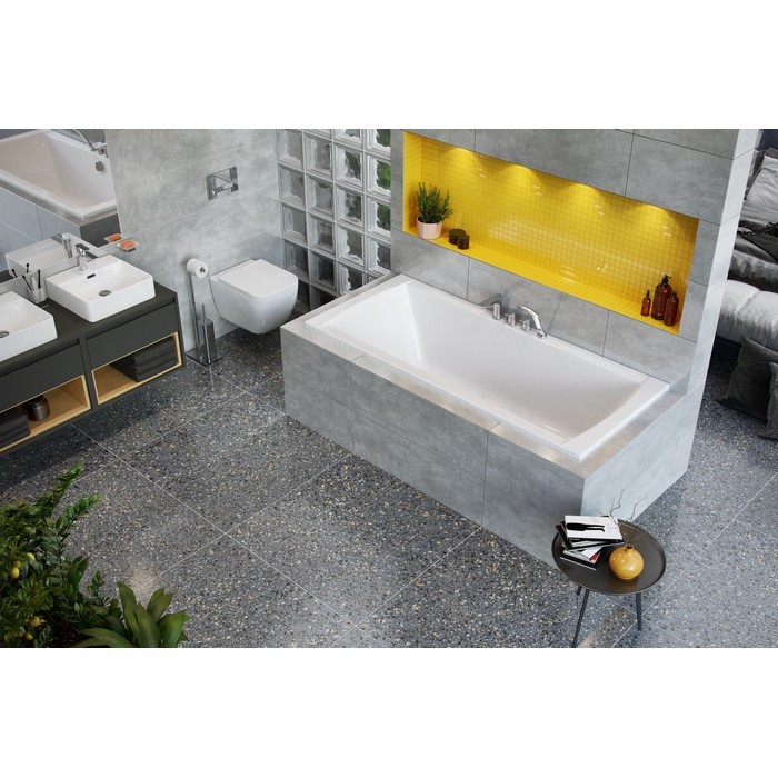 Пристенная ванна lux 180x80, Excellent Aquaria, арт. WAEX.AQU18WH