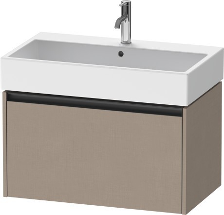 Duravit тумба подвесная под раковину 460 мм х 784 мм х 440 мм, ketho.2, k25077075750000 цвет: лён