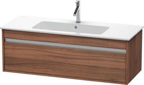 Duravit тумба подвесная под раковину с выдвижным ящиком, ketho, kt642107979 цвет: орех натуральный