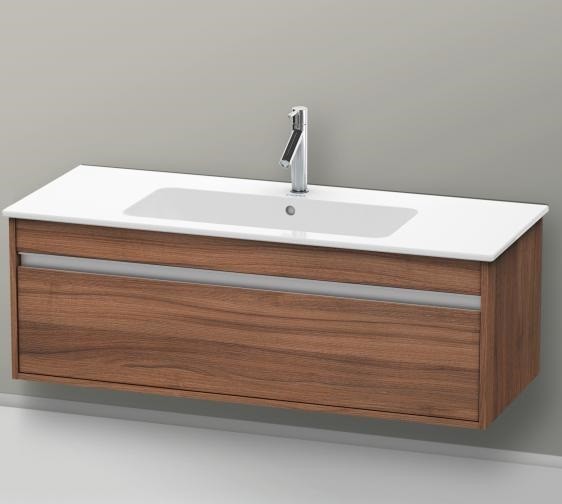Duravit тумба подвесная под раковину с выдвижным ящиком, ketho, kt642107979 цвет: орех натуральный