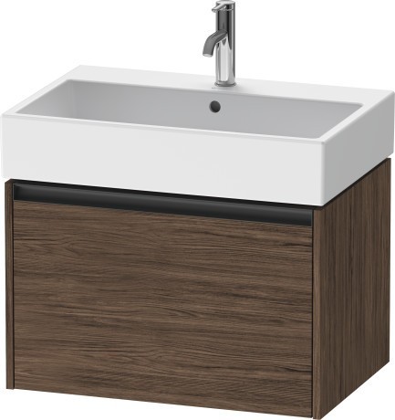 Duravit тумба подвесная под раковину 460 мм х 684 мм х 440 мм, ketho.2, k25076021210000 цвет: орех темный