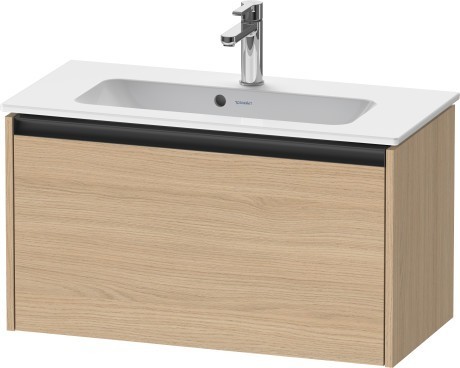 Duravit тумба подвесная под раковину 390 мм х 810 мм х 440 мм, ketho.2, k25056030300000 цвет: натуральный дуб