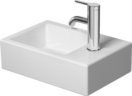 Duravit раковина подвесная air 38х25см, vero air, 0724380000 цвет: белый