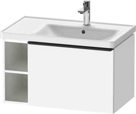 Duravit тумба подвесная под раковину 784 мм х 452 мм, d-neo, de425701818 цвет: gres pietra grey opaco