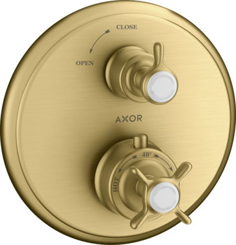 AXOR термостат для душа, Montreux, золото арт. 16800250