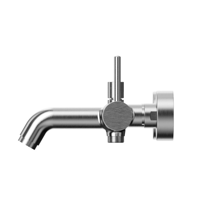 Смеситель для ванны, Whitecross Y brushed nickel, брашированный никель арт. Y1230NIB