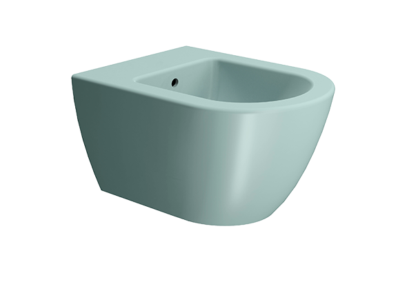 GSI Биде подвисное 36х50 см, с переливом, ghiaccio matte, Color-elements - 8864115
