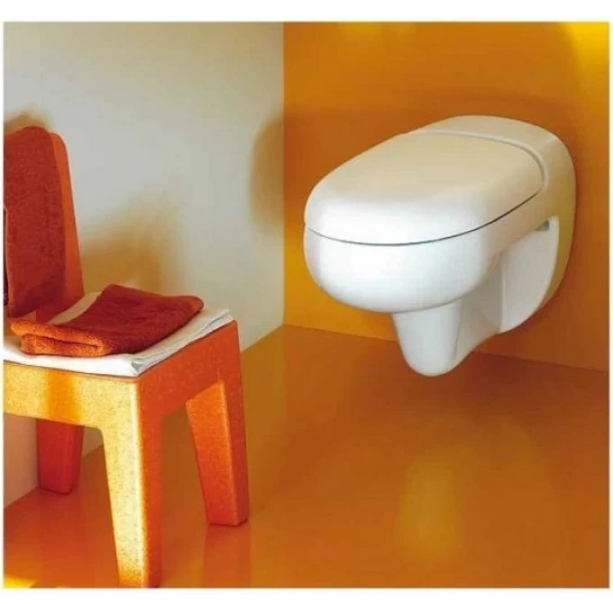 LAUFEN сиденье для унитаза с микролифтом, белое, FLORAKIDS - 8.9103.1.300.000.1