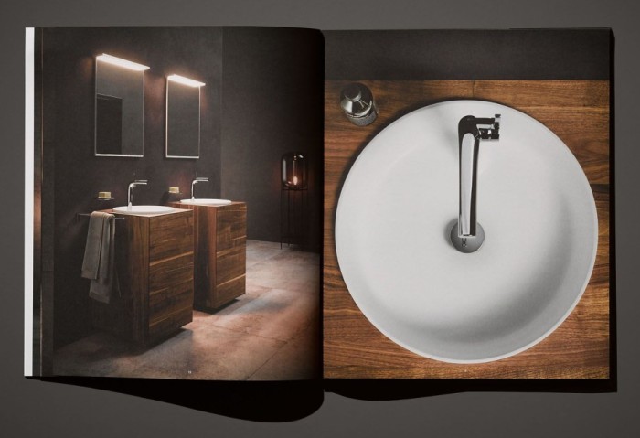 Keuco раковина встраиваемая, edition lignatur, белый арт. 33371 700400