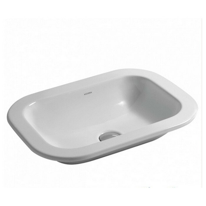 Azzurra Раковина 40x50 GLAZE, GLLT05040000BI (GLZ 50x40/SP bi) цвет: белый