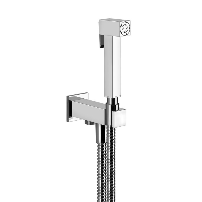 Gessi Гигиенический душ, вывод воды на 1/2", Rettangolo, 20023#031 цвет: хром