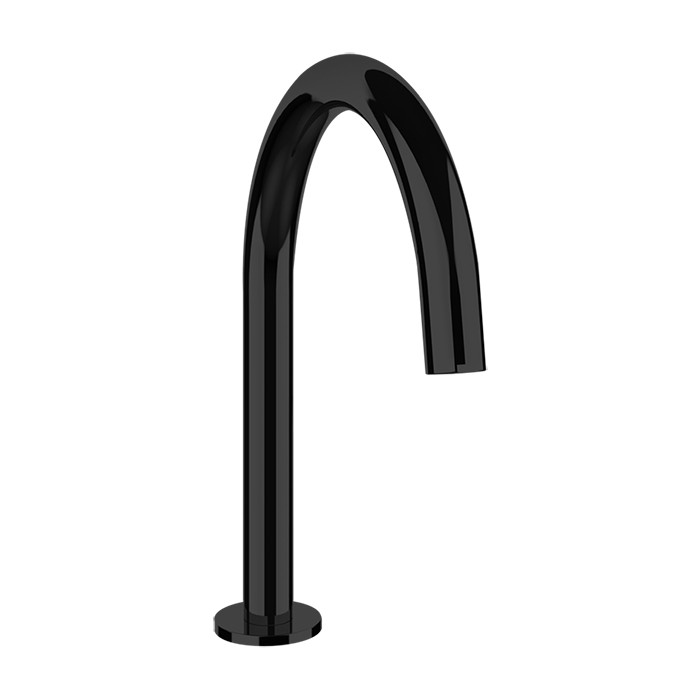 Gessi Смеситель для кухни, на 1 отв, средняя длина, донный клапан в комплекте, Emporio Via tortona, 18621#299 цвет: black xl