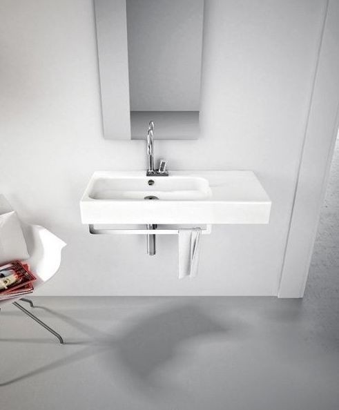 ArtCeram держатель для полотенца, bka003 block цвет: хром глянцевый