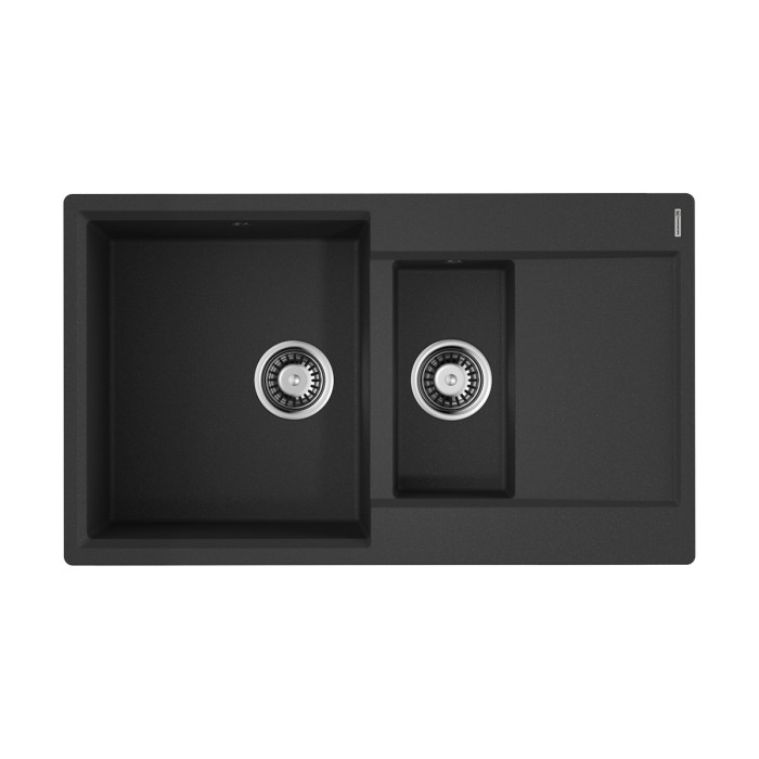 Omoikiri кухонная мойка Daisen 86-2, черный арт. 4993477