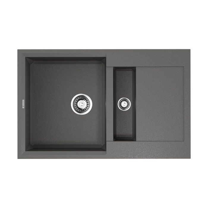 Omoikiri кухонная мойка Sakaime 78-2, платина арт. 4993199