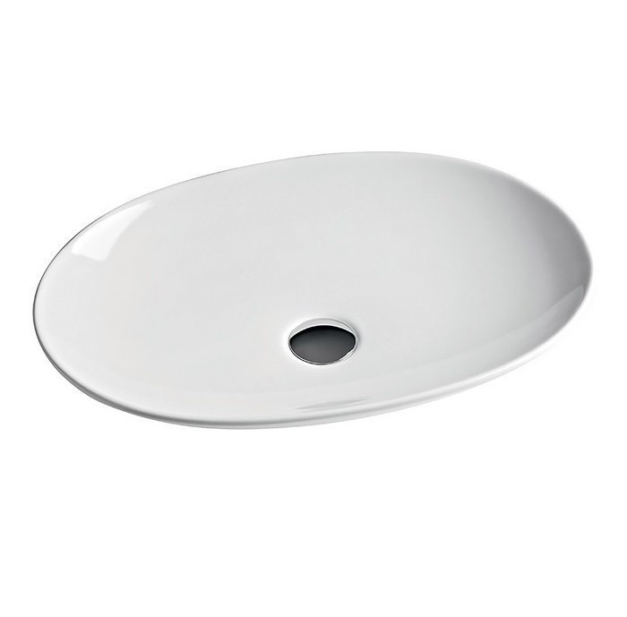 ArtCeram раковина (накладная), lfl001 01 00 la fontana цвет: белый глянцевый