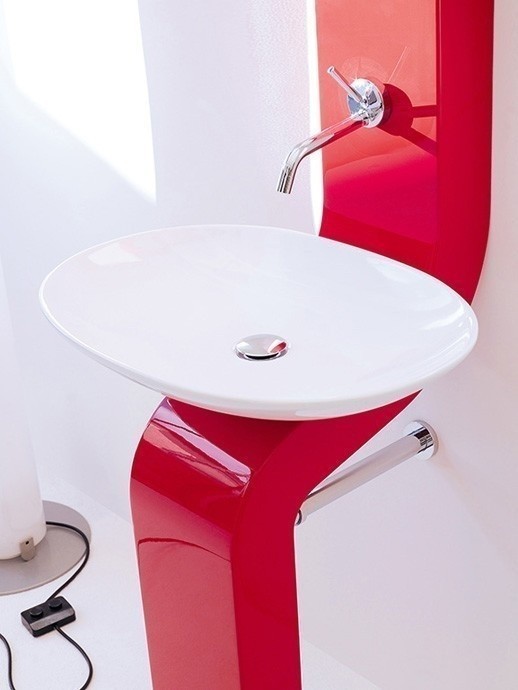 ArtCeram раковина (накладная), lfl001 01 00 la fontana цвет: белый глянцевый