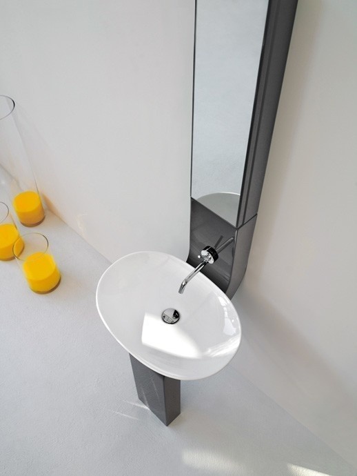 ArtCeram раковина (накладная), lfl001 01 00 la fontana цвет: белый глянцевый