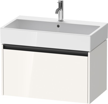 Duravit тумба подвесная под раковину 460 мм х 784 мм х 440 мм, ketho.2, k25077022220000 цвет: белый глянцевый