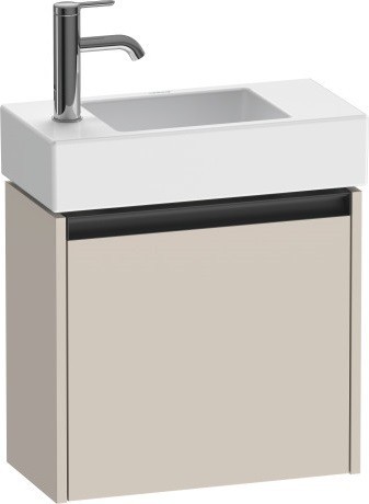 Duravit тумба подвесная под раковину 238 мм х 484 мм х 440 мм, ketho.2, k25072r83830000 цвет: серо-коричневый суперматовый