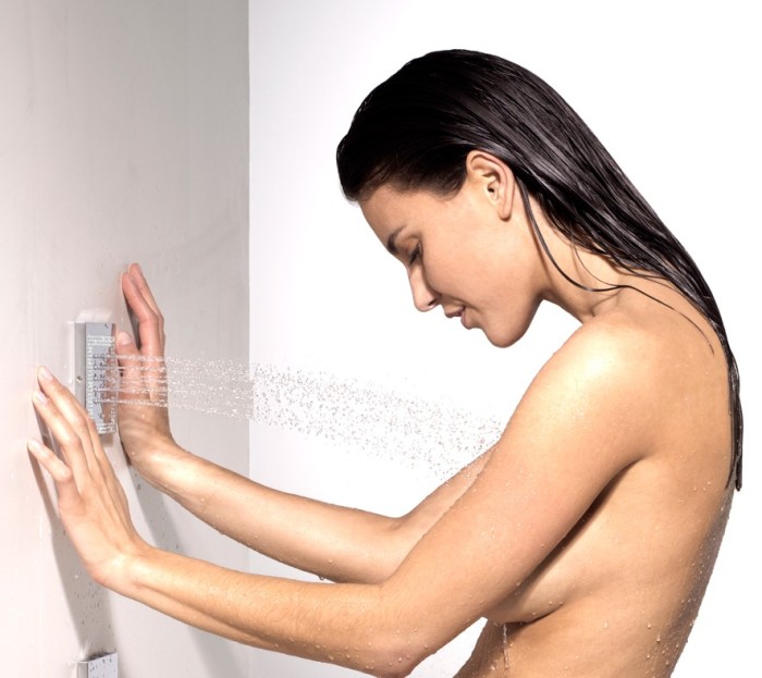 Bossini форсунка боковая для душа wall, cubic, хром арт. i00176.030