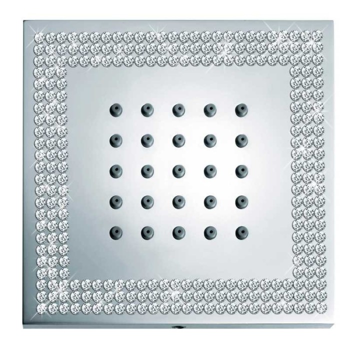 Bossini форсунка боковая для душа wall, cubic, хром арт. i00176.030