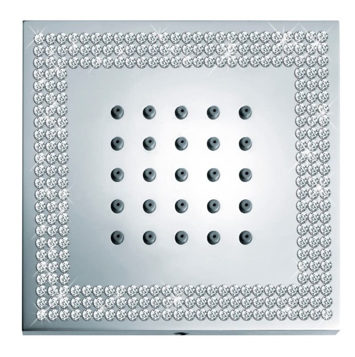 Bossini форсунка боковая для душа wall, cubic, хром арт. i00176.030