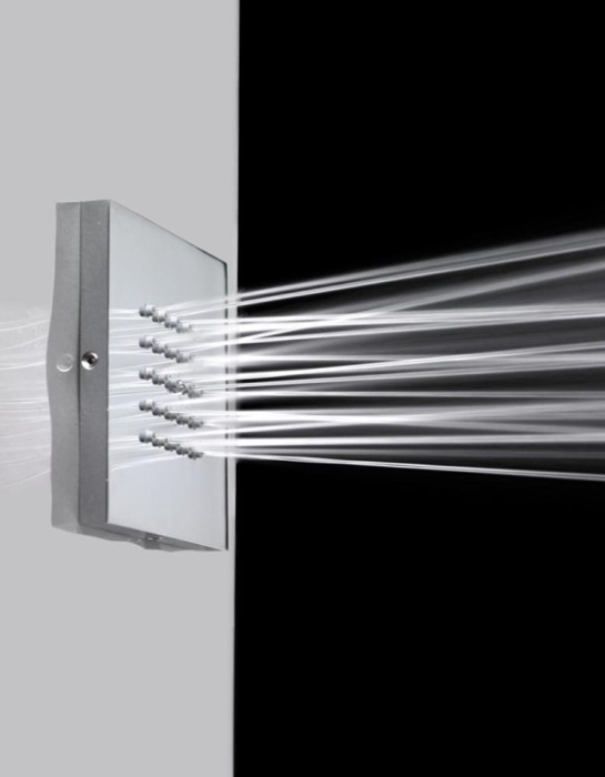 Bossini форсунка боковая для душа wall, cubic, хром арт. i00176.030