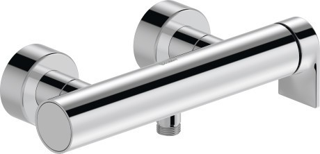 Duravit однорычажный смеситель для душа на 2 отверстия, со шланговым подсоединением, tulum, tu4230000010 цвет: хром