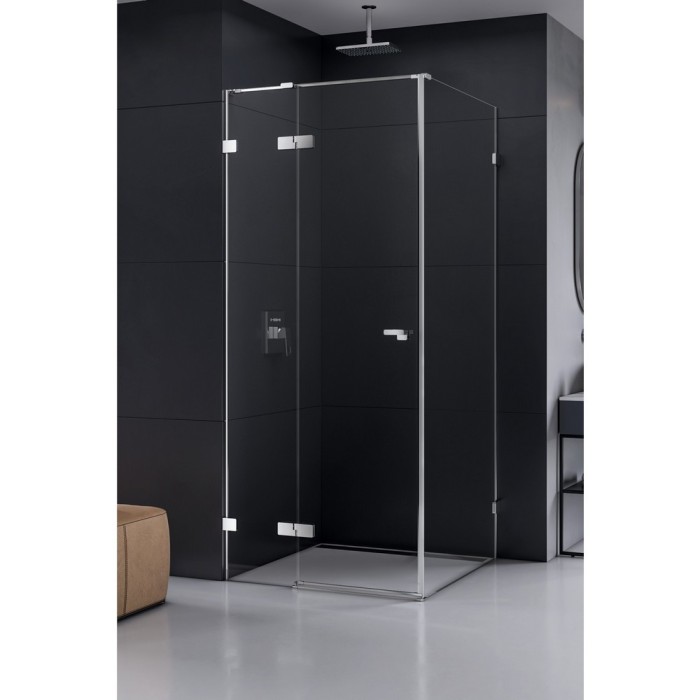 Душевое ограждение eventa l 110x100x200, New trendy Eventa chrome, хром арт. EXK-4489
