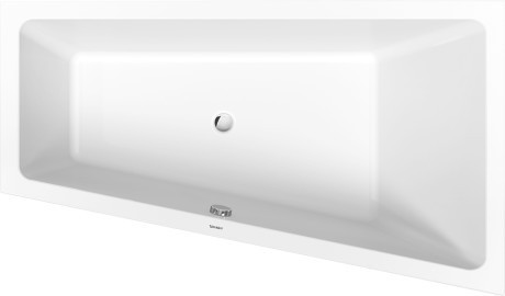 Duravit ванна встраиваемая акриловая трапециевидная 1000 мм х 1700 мм х 480 мм, no.1, 700509000000000 цвет: белый глянцевый