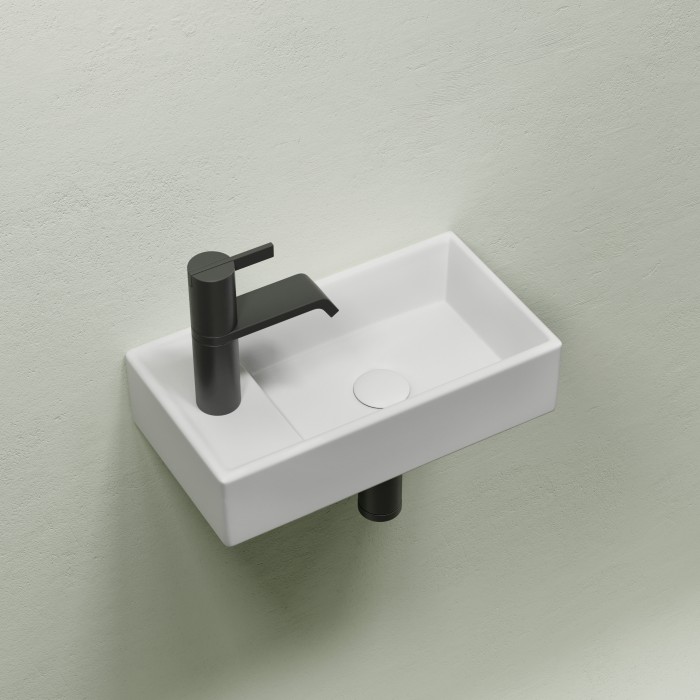 Ceramicanova раковина подвесная element, cn6051rmw цвет: белый