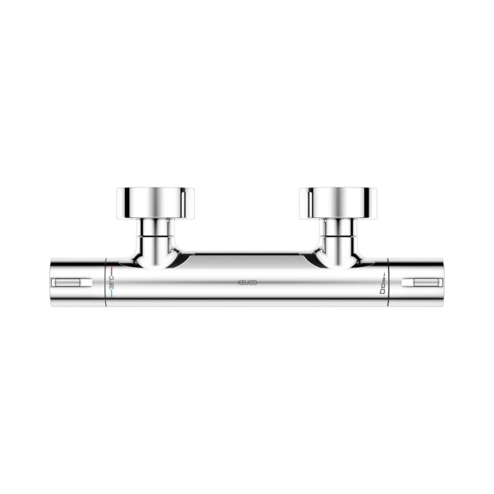 Keuco термостат для душа blue с защитой от обратного потока, plan blue, хром арт. 53926 011001