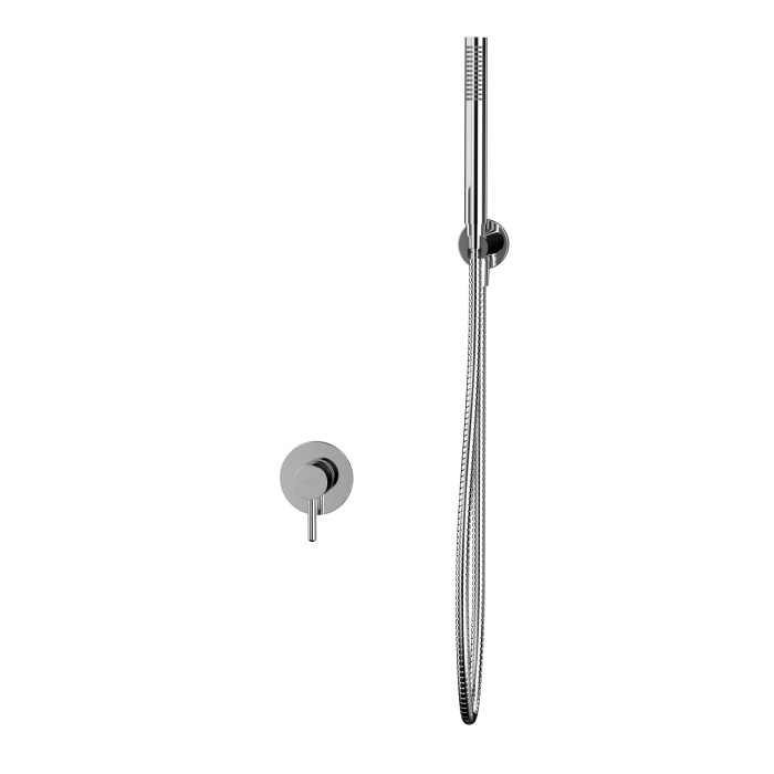 Душевая система скрытого монтажа, Whitecross Y chrome, хром арт. YSET02CR