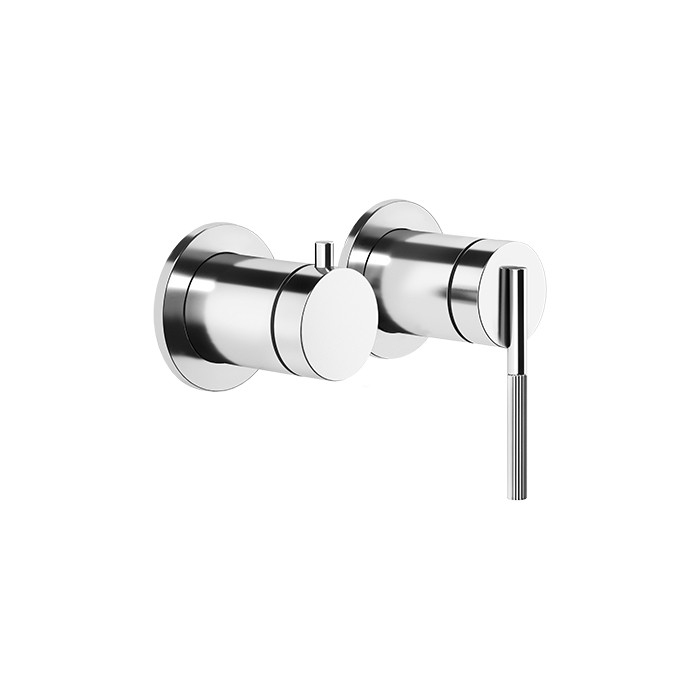 Gessi Встраиваемый однорычажный смеситель на 2 выхода с перекл., Ingranaggio, 63580#031 цвет: хром