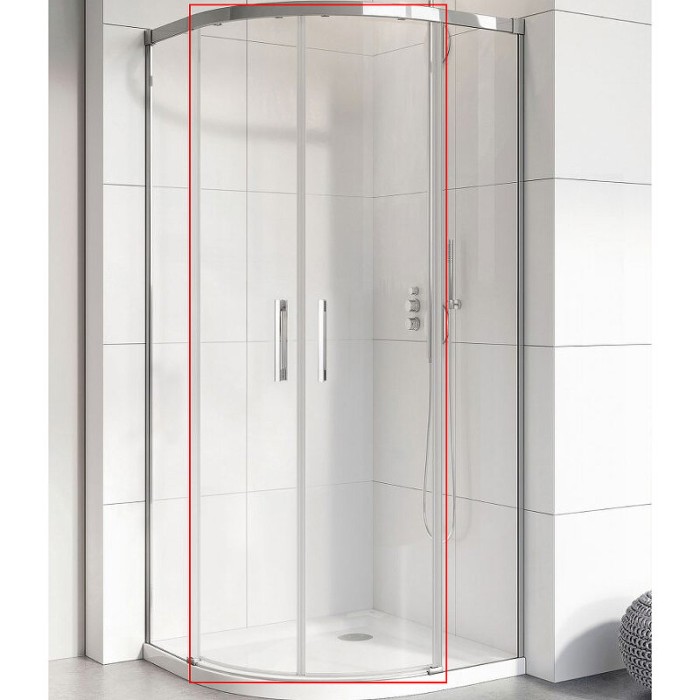 Radaway душевая дверь pdd 90 стекло прозрачное, Idea - 387139-01-01