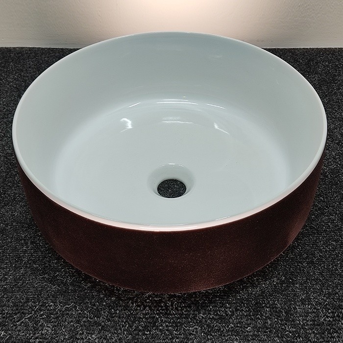 ArtCeram раковина (накладная), col001 01 65 cognac цвет: коричневый