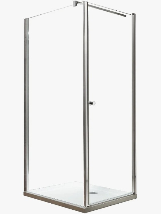 Radaway душевой уголок kdj 90x90 профиль хром стекло прозрачное, Eos - 37503-01-01NR