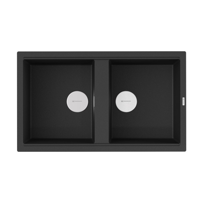 Omoikiri кухонная мойка Kitagawa 86-2, графит арт. 4993492